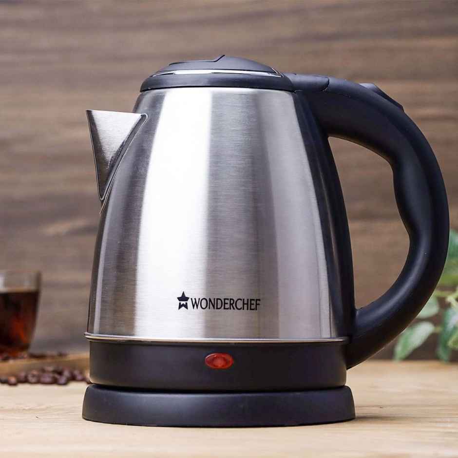 Wonderchef Acura Stainless-steel Electric Kettle | 1.5 L | 360 Degree Swivel
