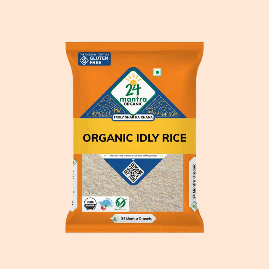 24 Mantra Organic Idly Rice | Small Grain