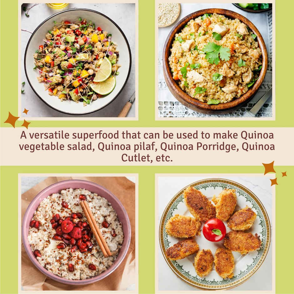 Just Organik Organic Quinoa White Flour