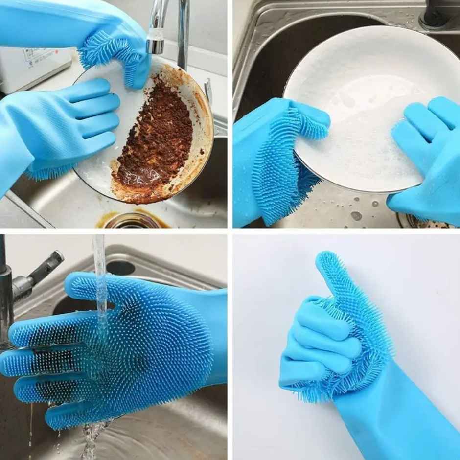 Soham Housewares Silicon Gloves - Assorted