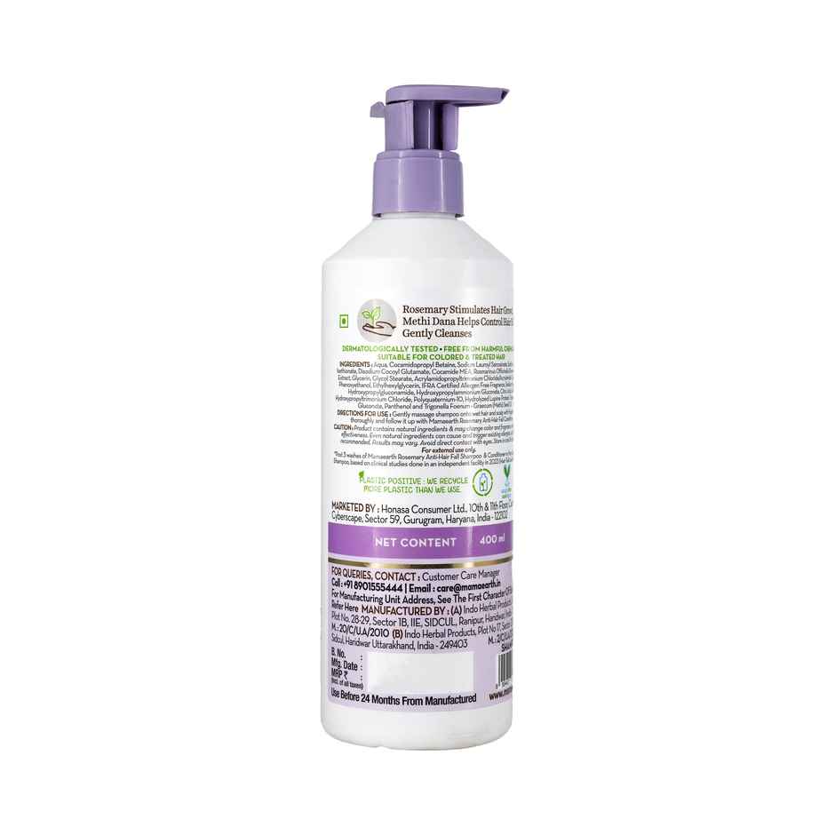 Mamaearth Rosemary Anti-Hair Fall Shampoo