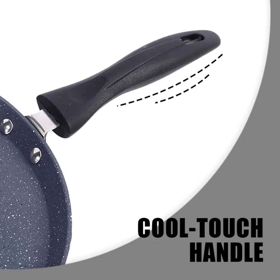 Jensons Cuisine 30cm Non-Stick Omni Tawa | Induction Compatible| Metal Spoon Friendly