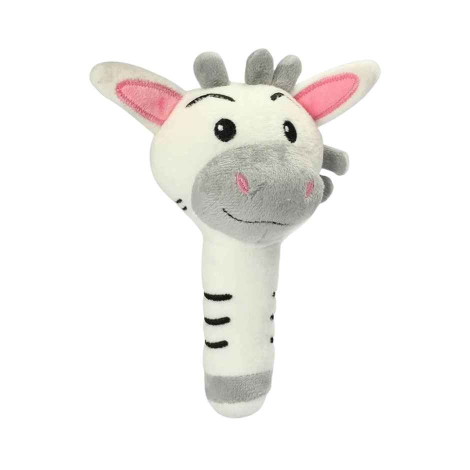 Sterling Rattles Zebra