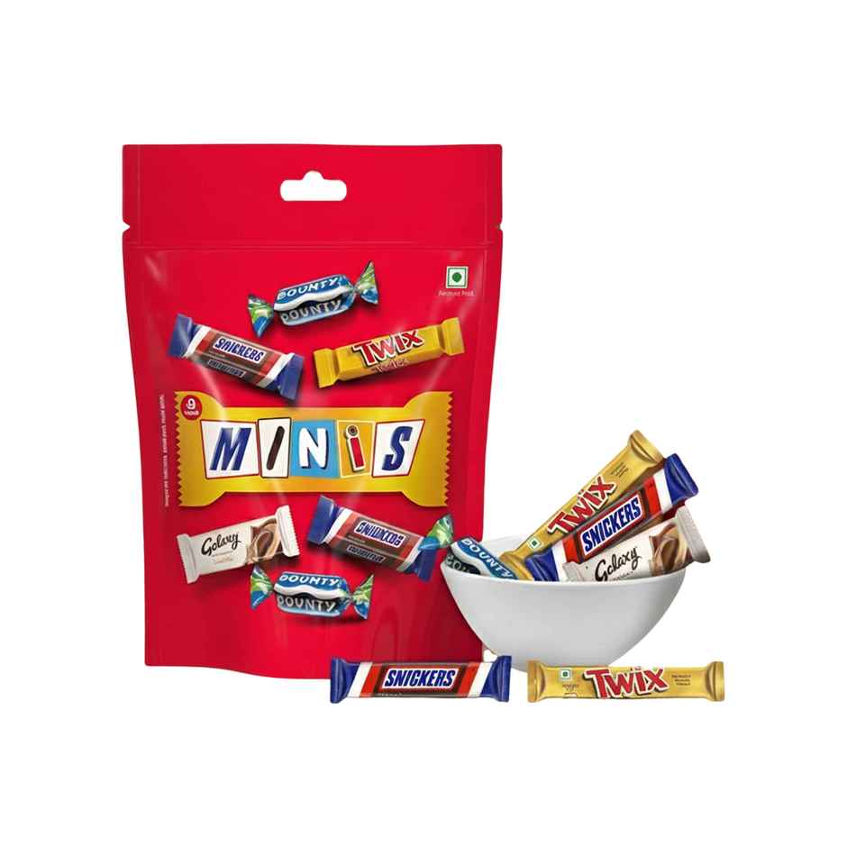 Snickers Best of Minis Assorted Chocolates Mini Pack Combo