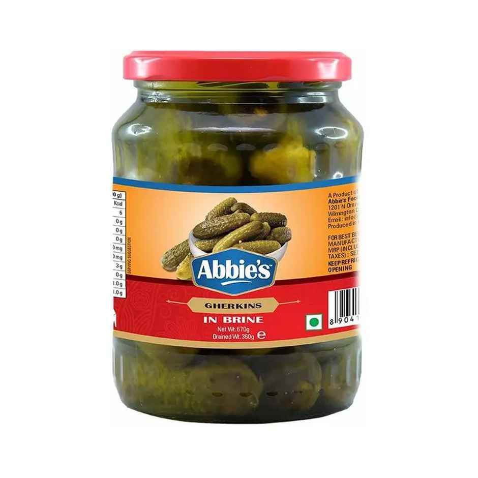 Abbie's Gherkins In Vinegar Big