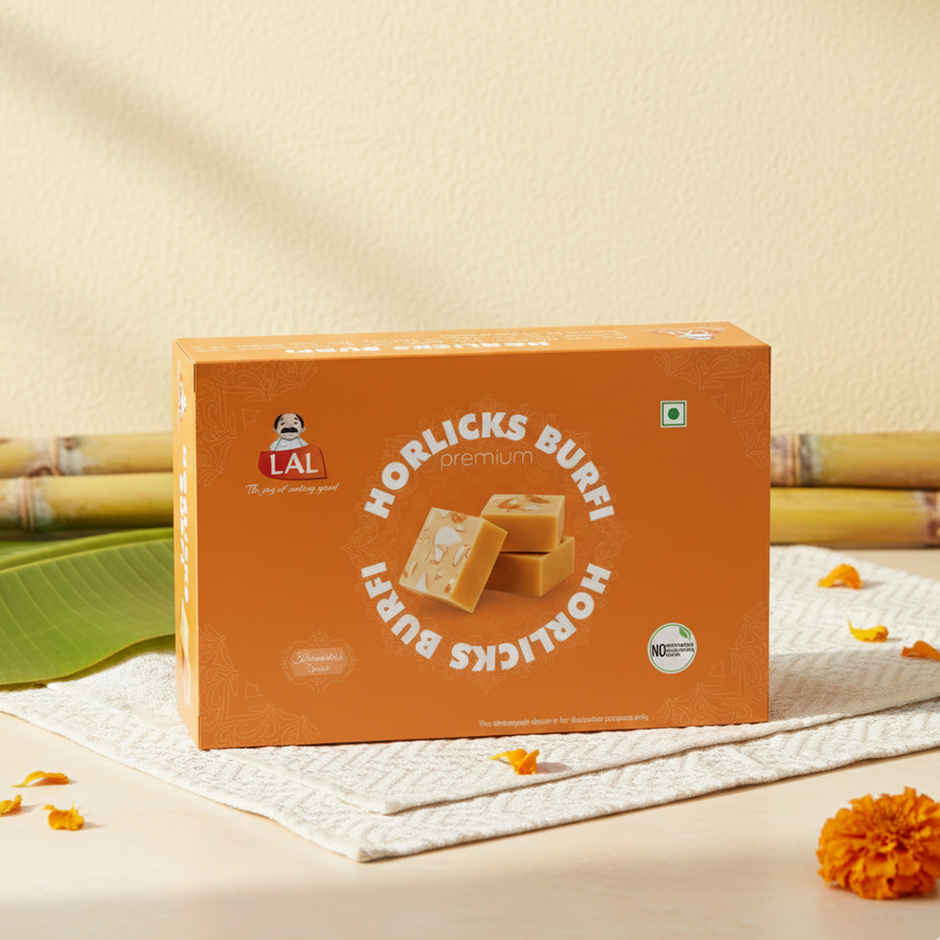 Lal Horlicks Burfi Signature | Sweet & Delicious