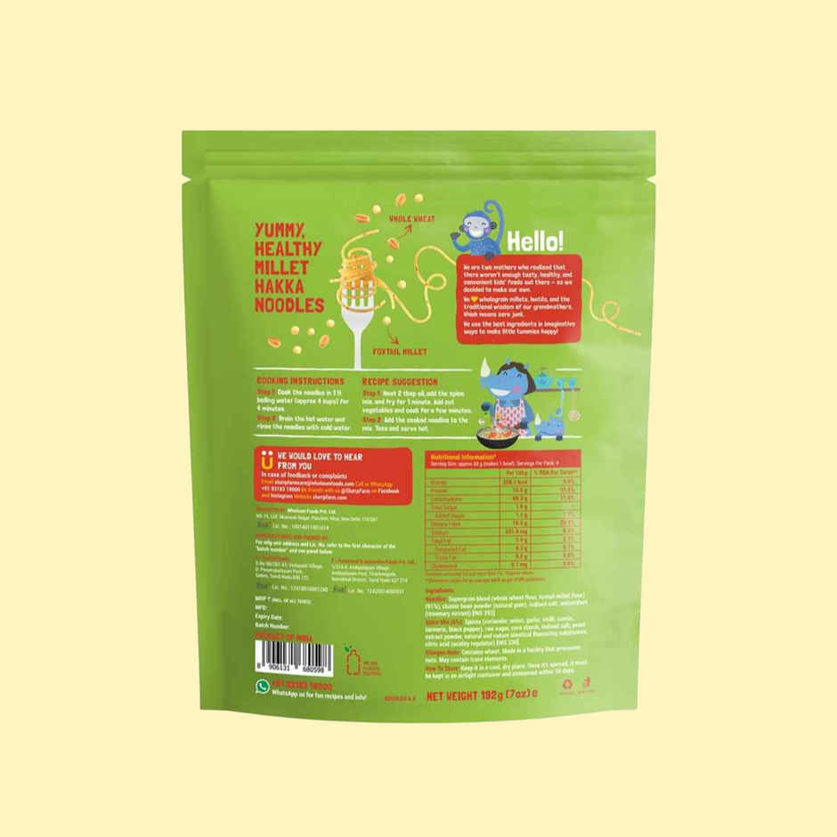 Slurrp Farm Millet Noodles - Mild Masala | No Maida And Not Fried