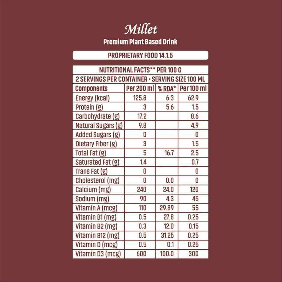 Oatey Regular Oat and Nut Drink