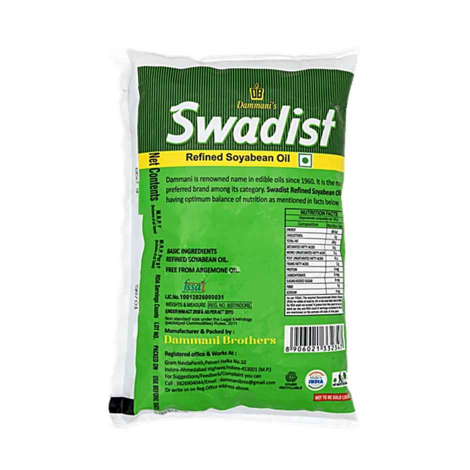 Swadist Soya Oil Pouch