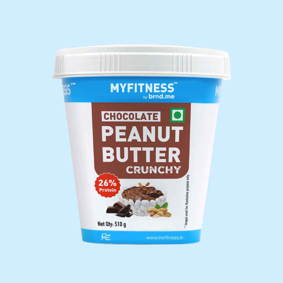 MyFitness 26g High Protein Chocolate Peanut Butter Spread - Crunchy