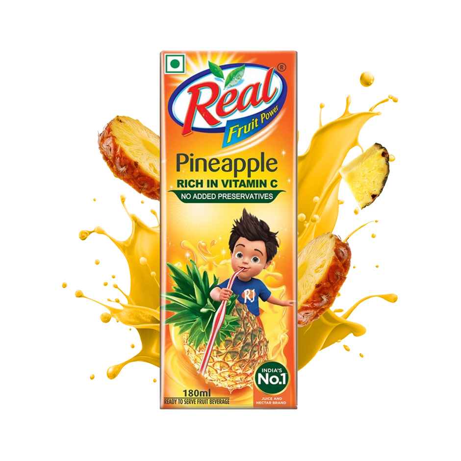 Dabur Real Fruit Power Pineapple Fruit Juice Combo