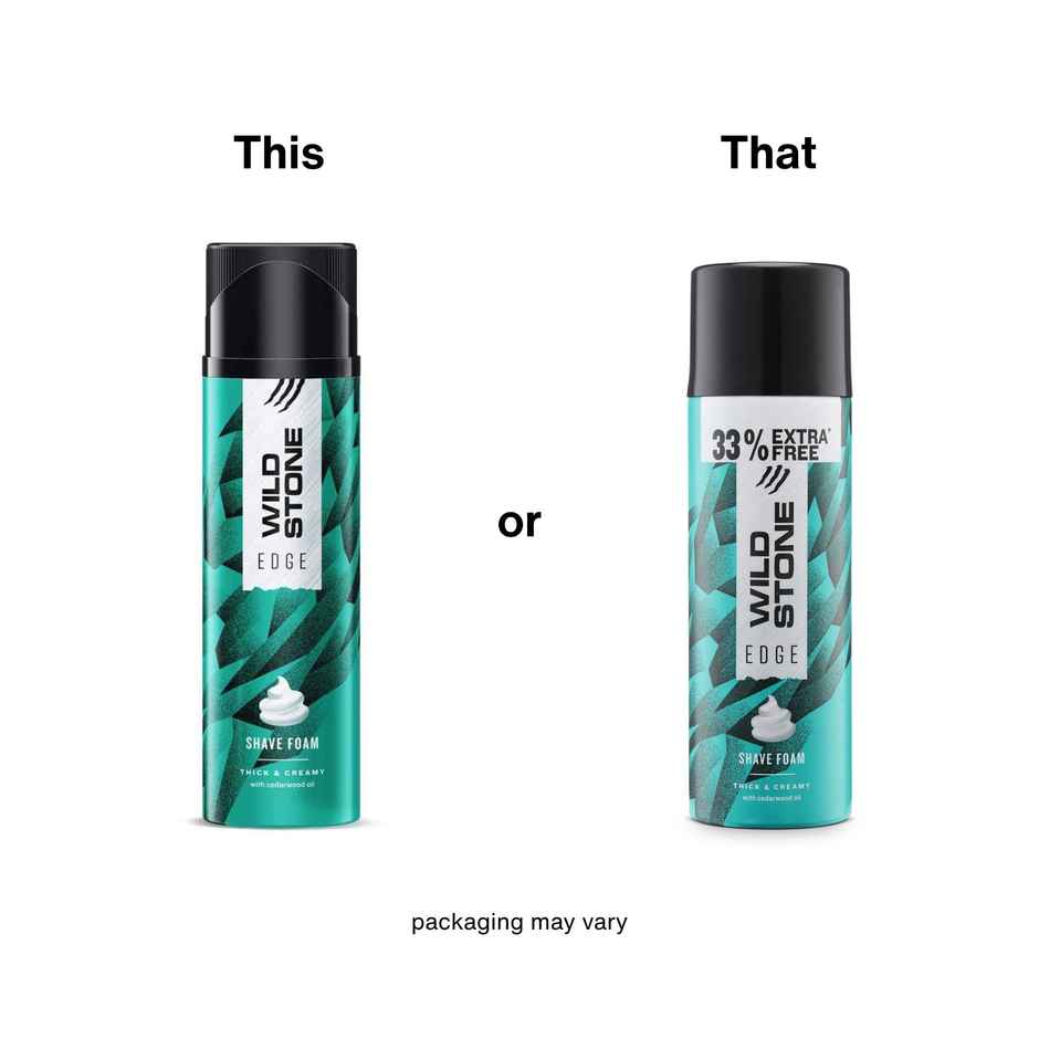 Wild Stone Edge Shave Foam