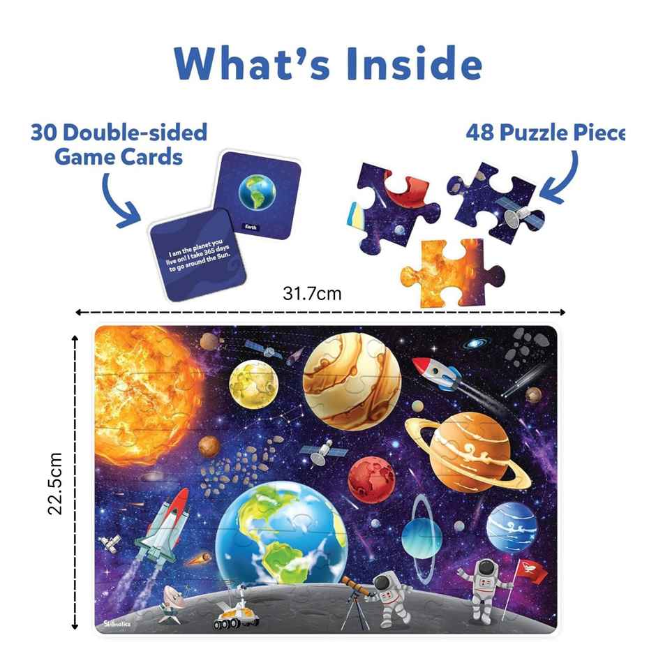 Skillmatics Floor Puzzle & Game - Piece & Play Space