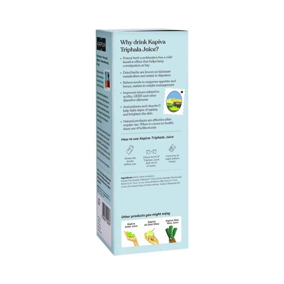 Kapiva Ayurveda Triphala Laxative Herbal Juice