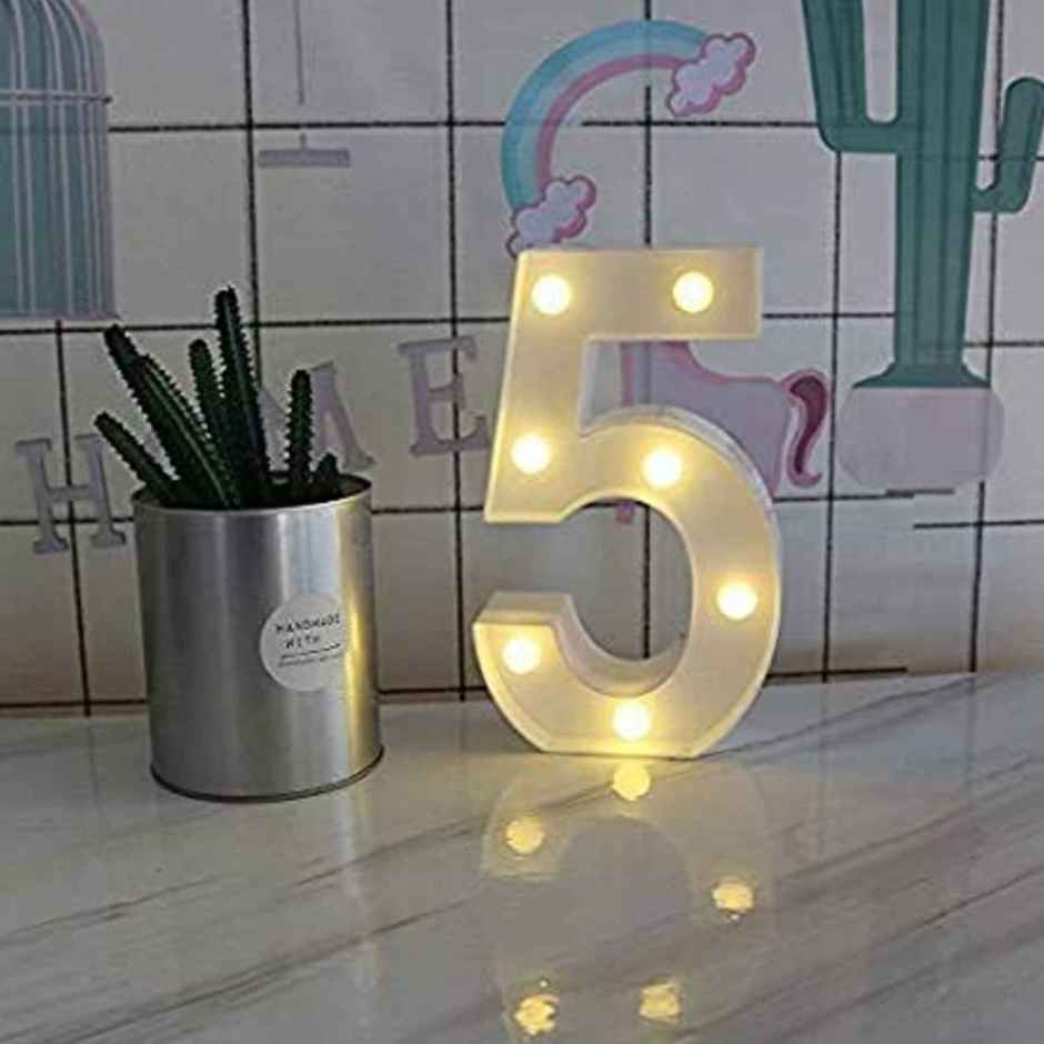 Marquee Number Light Letters For Room Decor Lights | Party Propz
