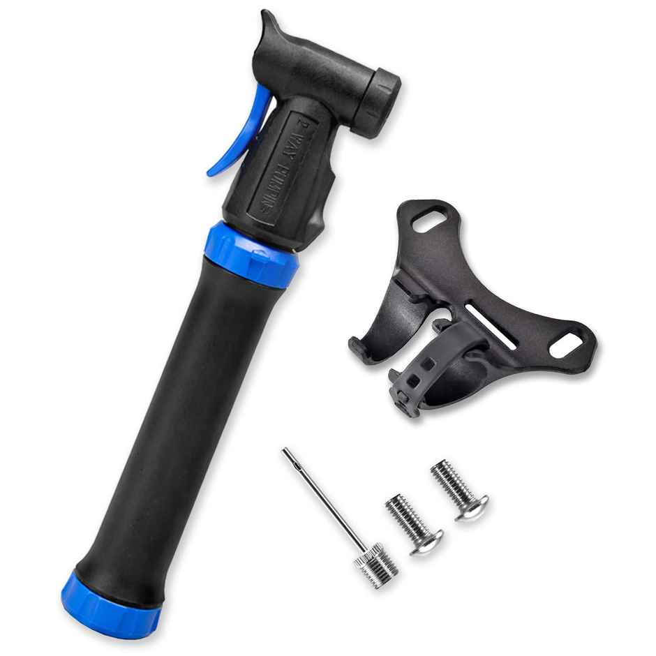 Spanker Sports 20cm Portable Plastic Air Pump, 120 PSI Hand Pump for Balls & Inflatables