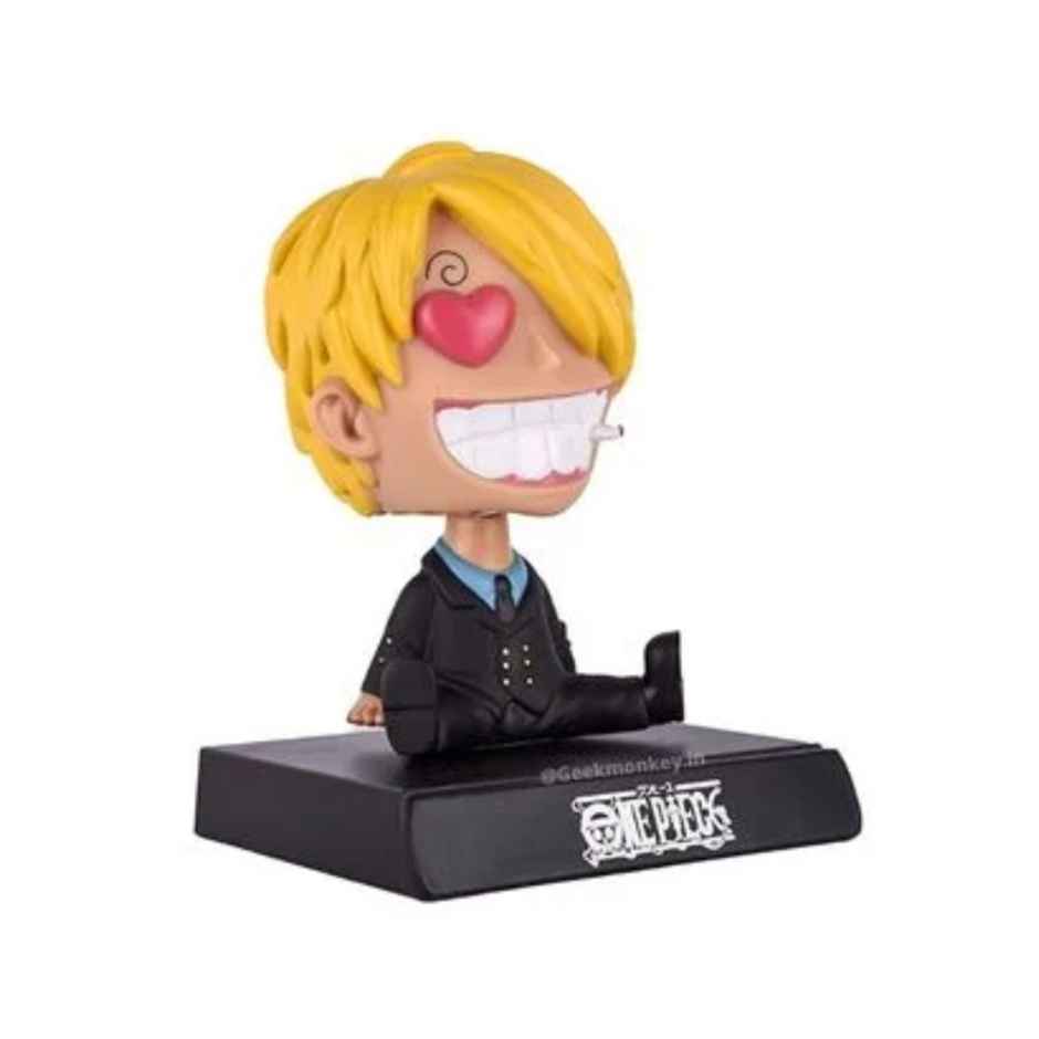 Riderevamp Sanji One Piece Anime Bobblehead Action Figure Bobble Head Figurine