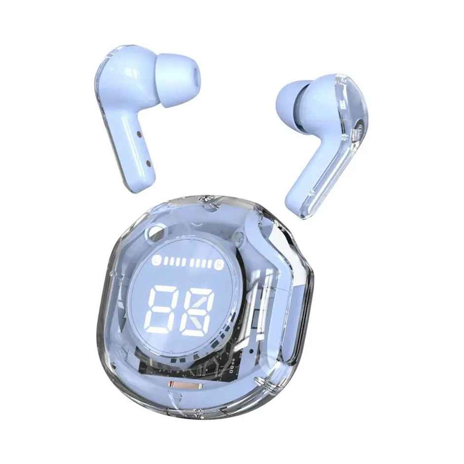 Aroma NB121 Almaty - 40 Hours Playback | TWS | Fast charging with Digital Display | Blue