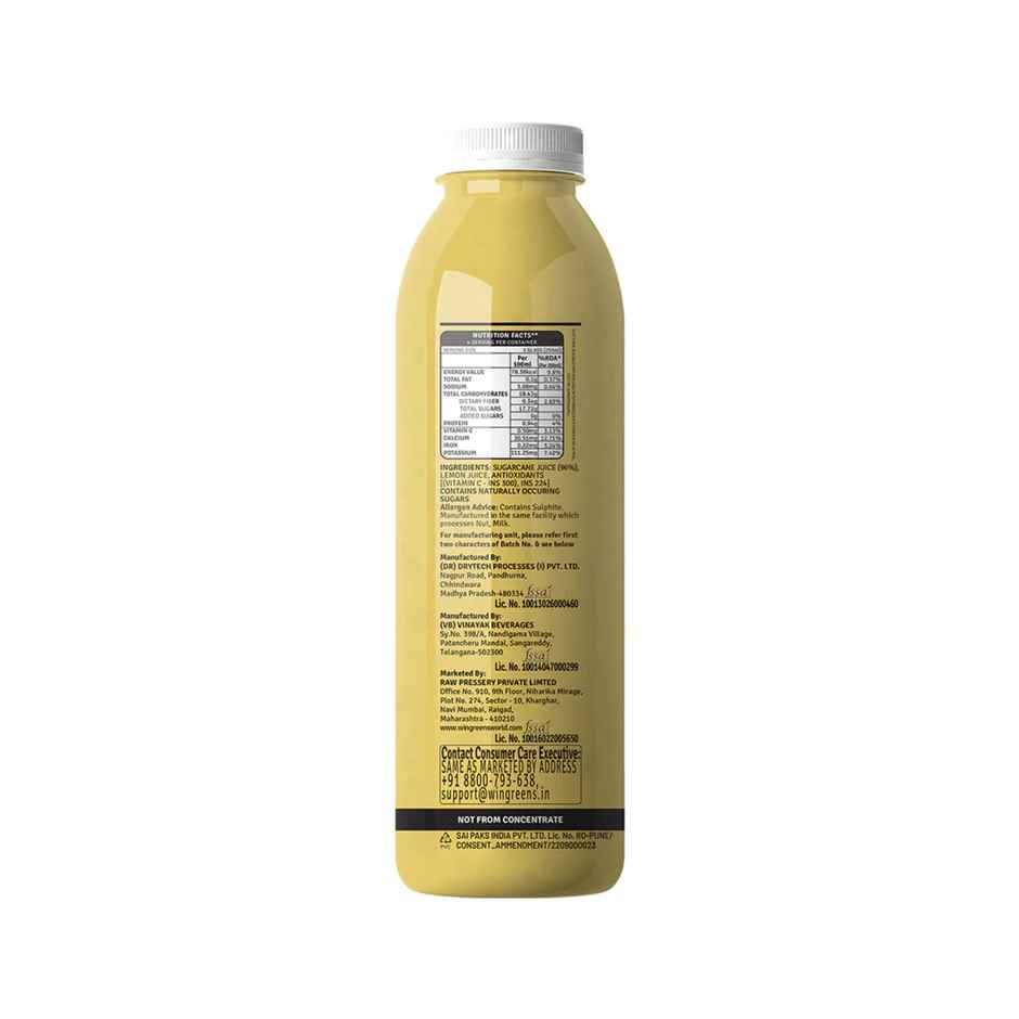 Raw Pressery Sugarcane Juice | Fresh & Natural