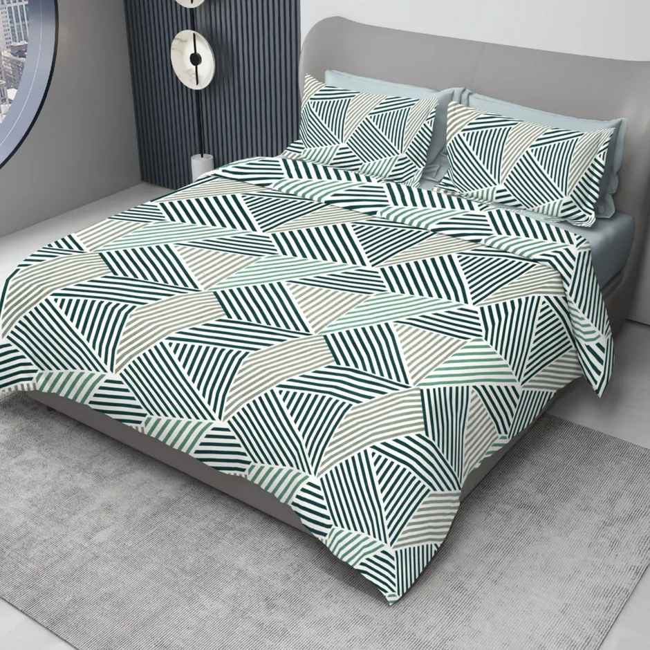 Dream Living Premium Soft Twizy Queen Bedsheet 115 GSM Micropeach w/ 2 Pillow Covers 220x250 cm | 1