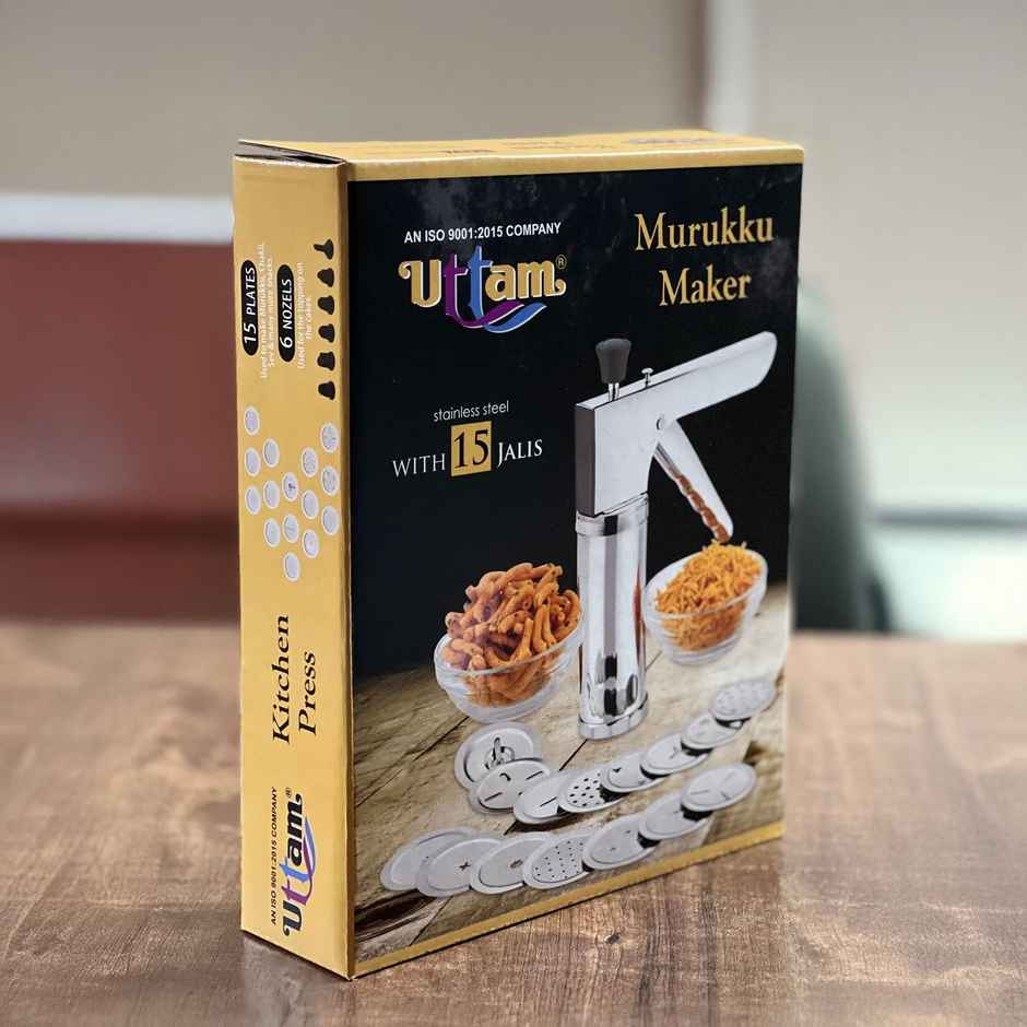 Uttam Stainless Steel Kitchen Press/Noodles/Murukku Maker