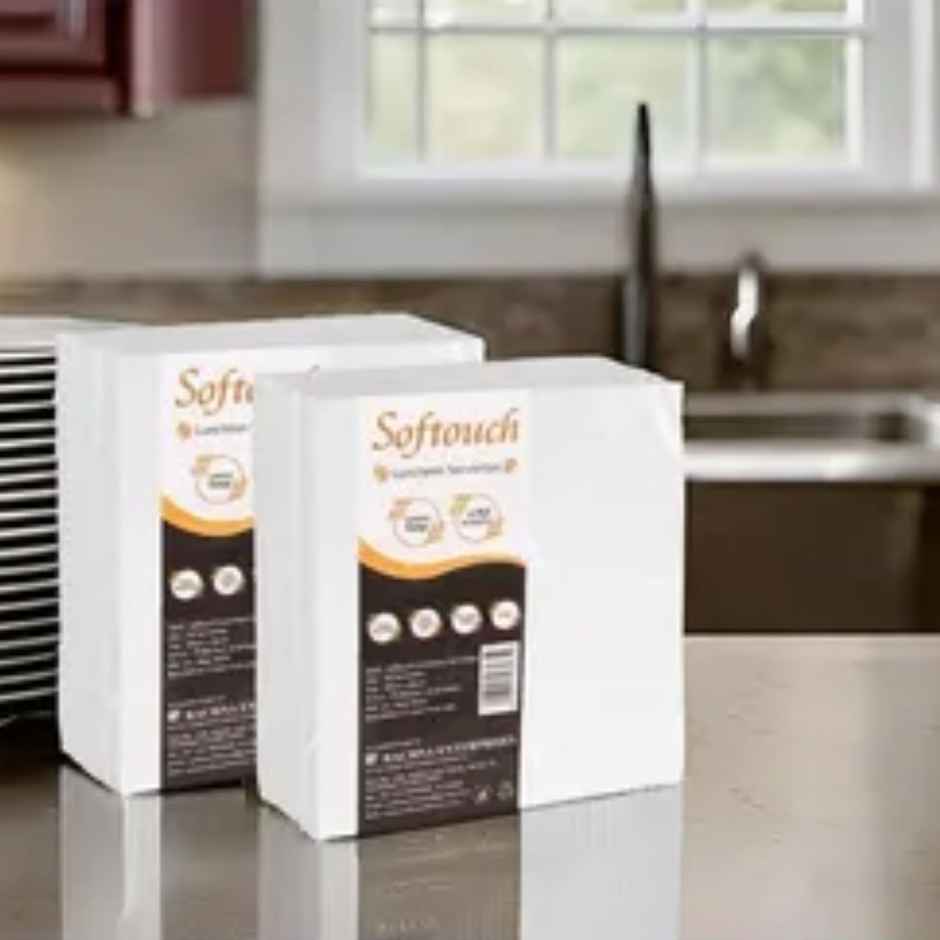 Softouch 4 Ply Luncheon Tissue Napkin 40x40 cm 50 Pcs