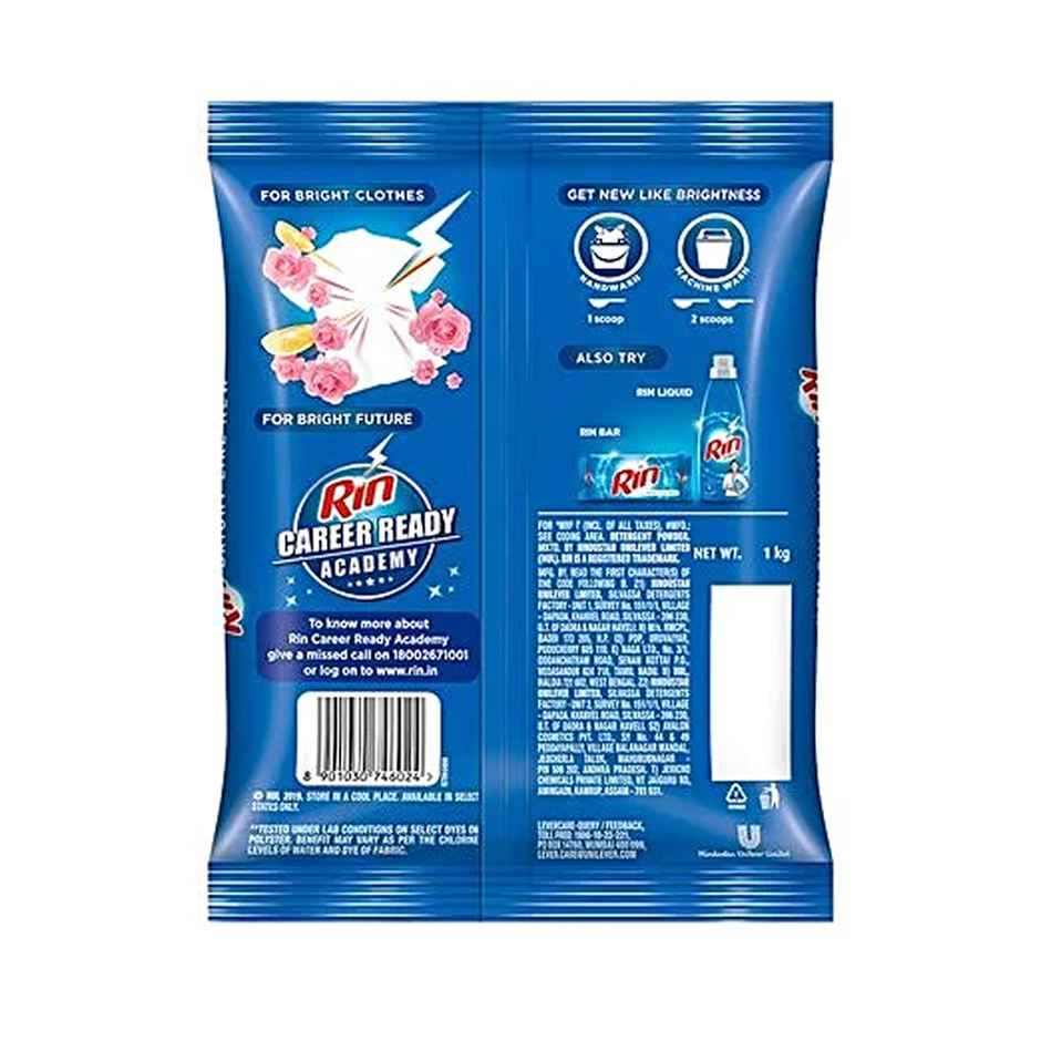 Rin Refresh Detergent Powder