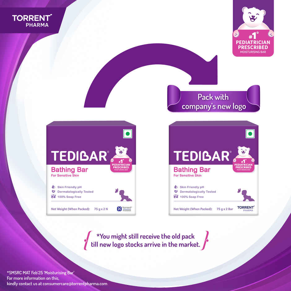 Tedibar Bathing Bar For Babies Sensitive Skin Pack