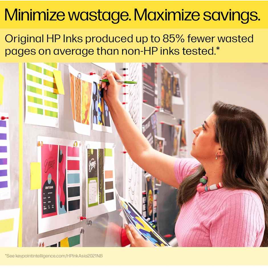 HP GT52 70-ml Yellow Original Ink Bottle