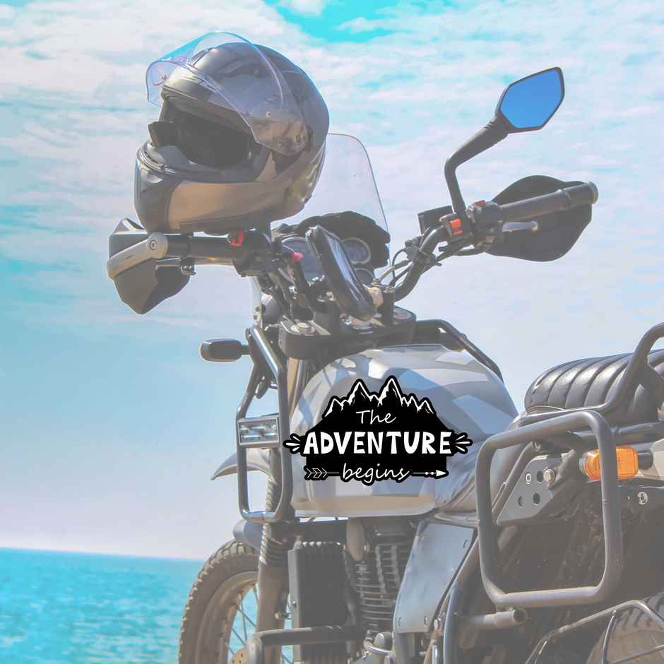 House Of Festivals Automobile Reflective Sticker - 10 x 10 Inches Design 43