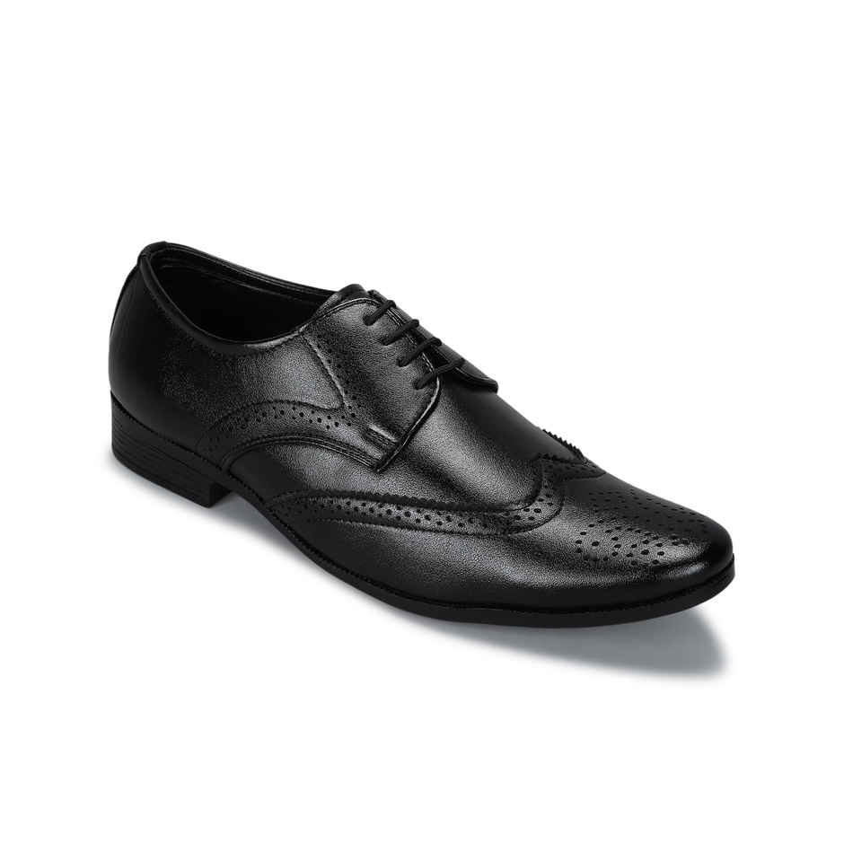 Paragon Men's Black Pvc Formal Shoes K11242G UK 8