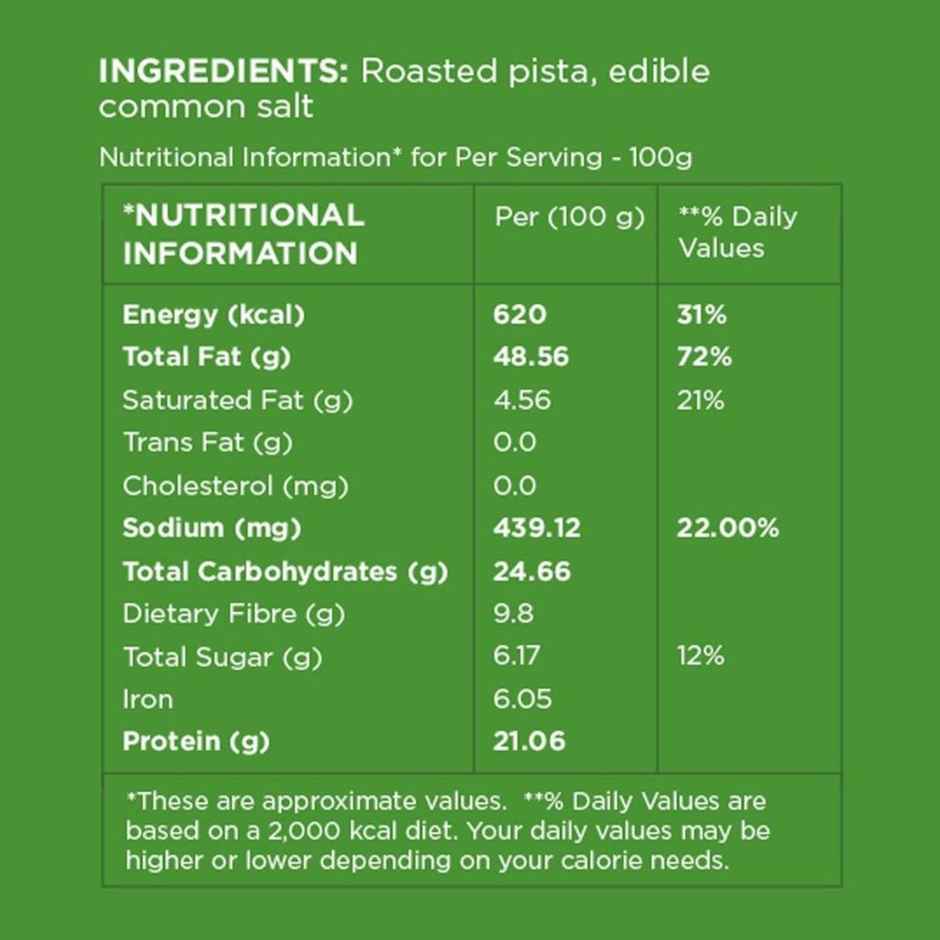 Open Secret Roasted and Salted Pistachios - High Protein, Healthy Snacking