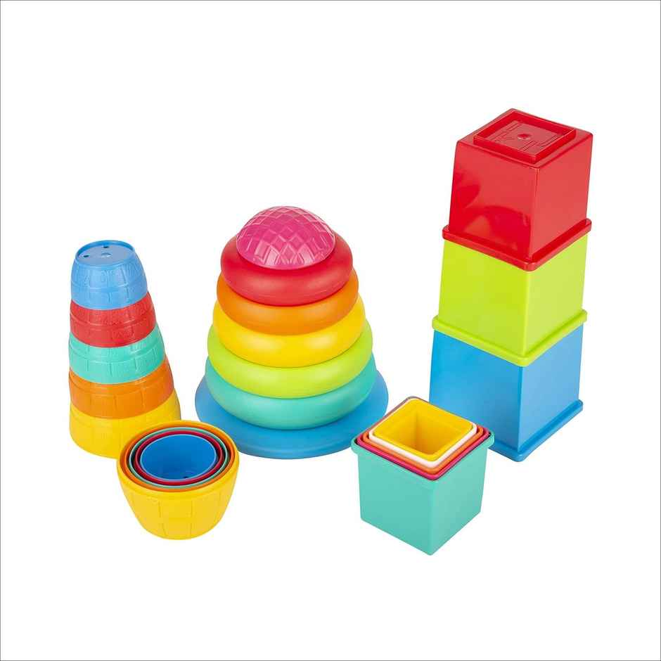 Funskool Giggles Stack N Nest Toy Set - Perfect for Little Hands