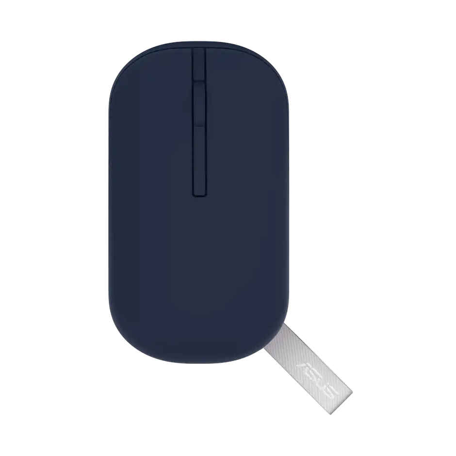 Asus Md100 Marshmallow | Silent 2.4Ghz Wireless Optical Mouse - Quiet Blue