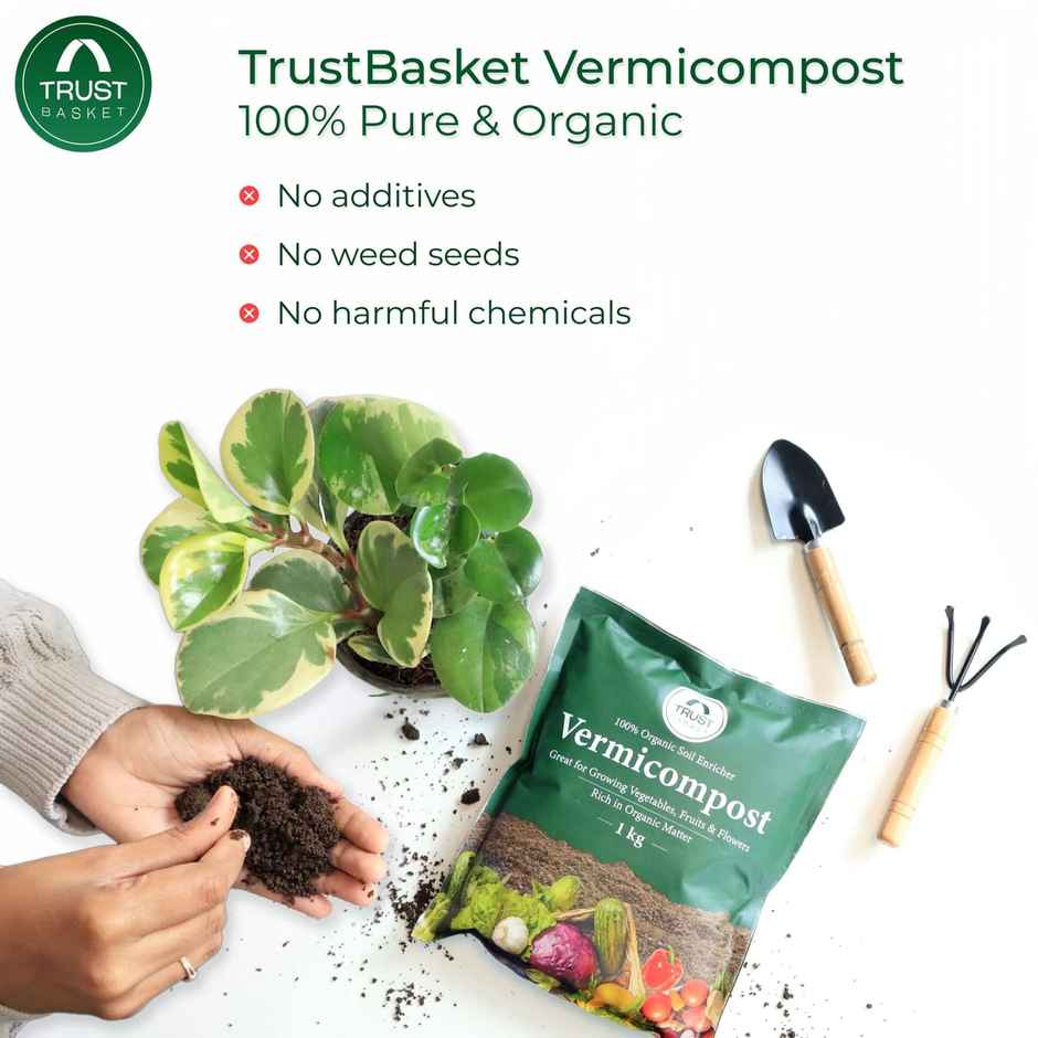 Trustbasket Vermicompost 1Kg
