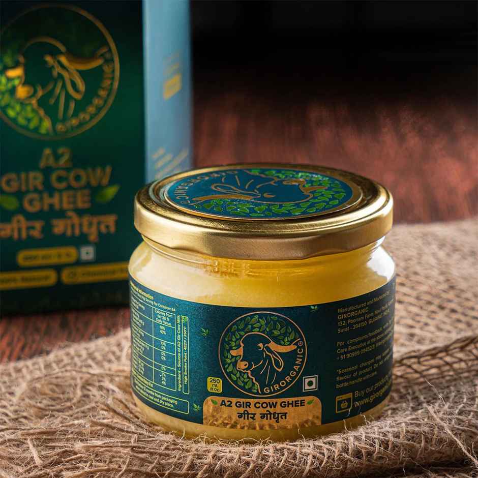 Girorganic A2 Gir Cow Desi Ghee