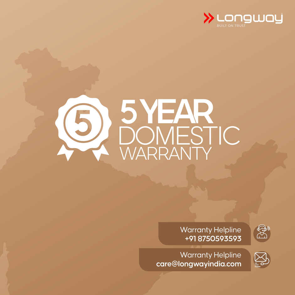 Longway Aero 1200 mm BLDC Ceiling Fan with Remote Control | Smoked Brown