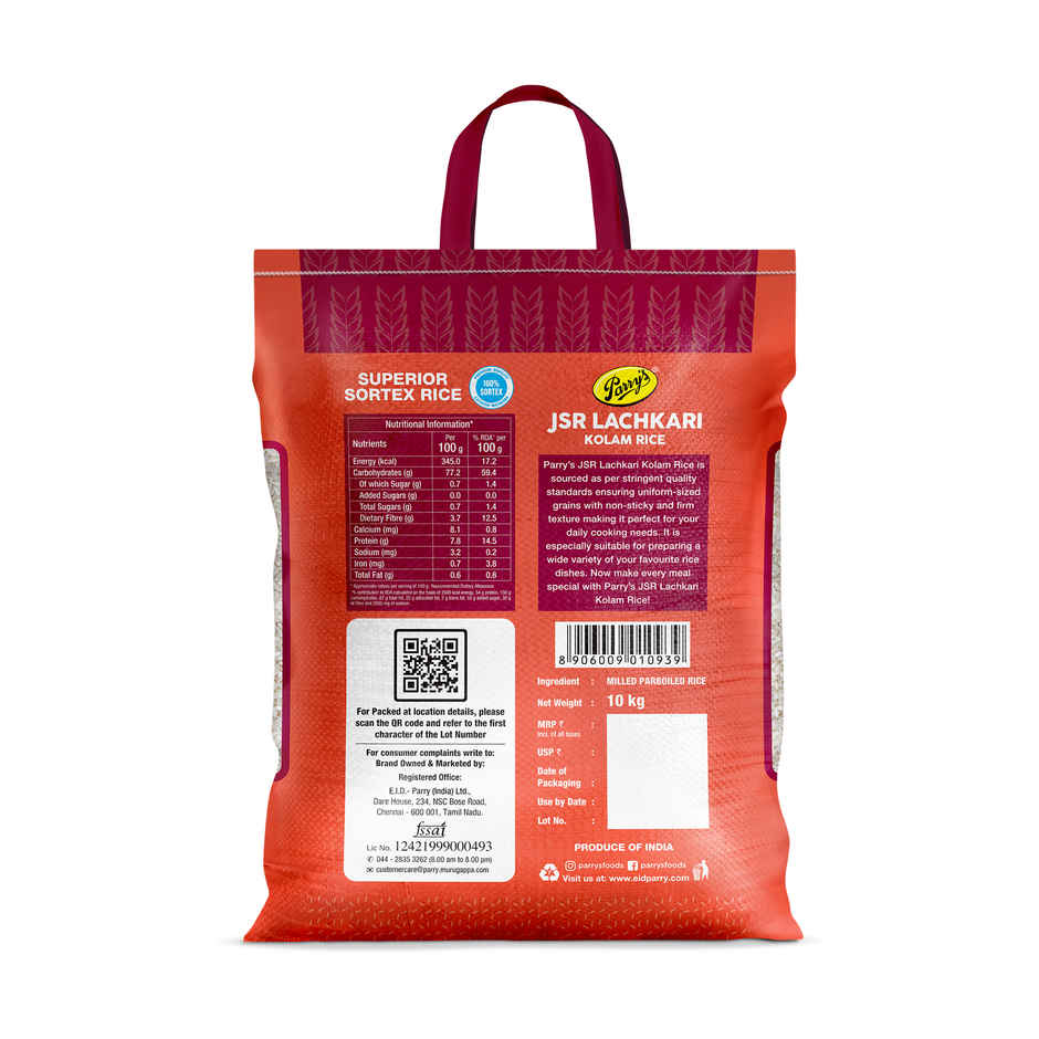 Parry's Jsr Lachkari Kolam Rice