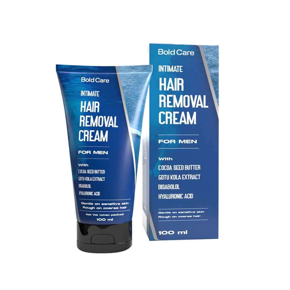 Bold Care Intimate Hair Removal Cream for Men Suitable For All Skin Types