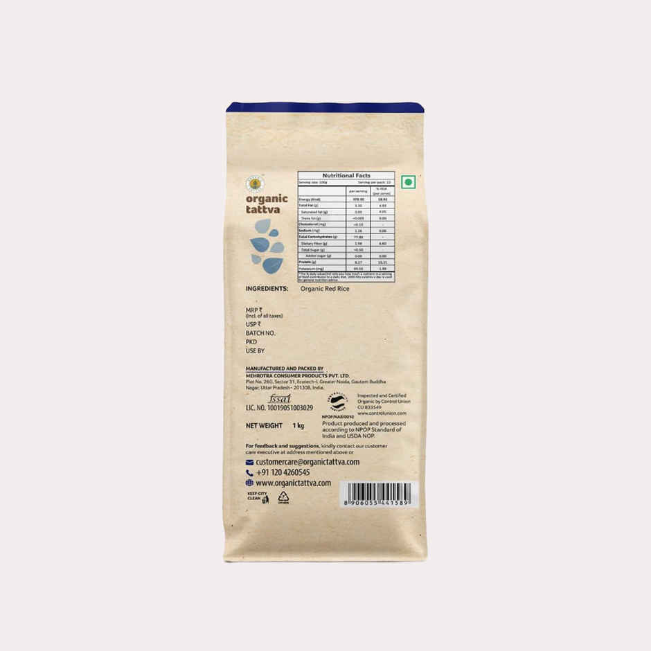 Organic Tattva Red Rice
