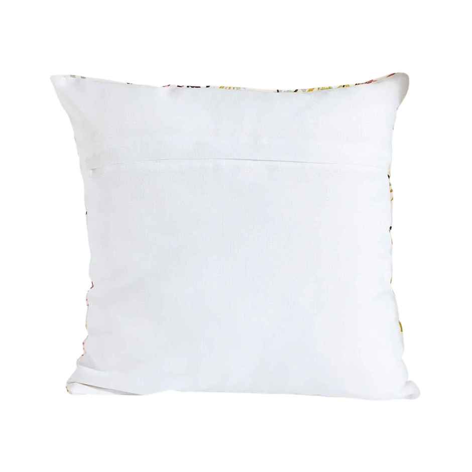 Teal By Chumbak | Peachy Crane 16 inch Cushion Covers Set Of 5