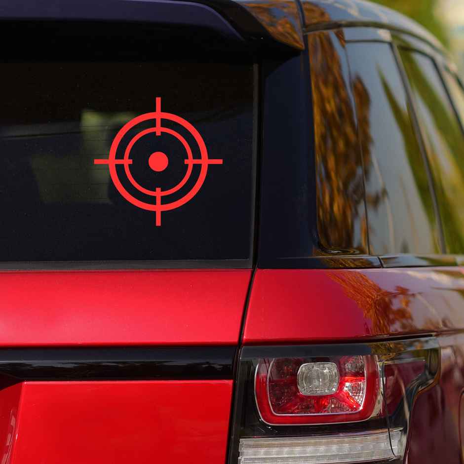 House Of Festivals Automobile Reflective Sticker - 10 x 10 Inches Design 29