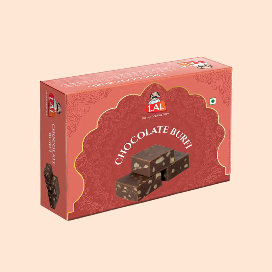 Lal Sweets Chocolate Burfi | Rich & Delicious