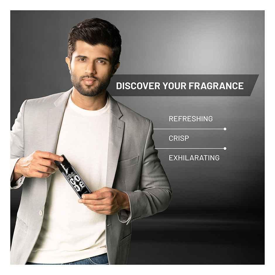 Wild Stone Code Chrome No Gas Deodorant for Men