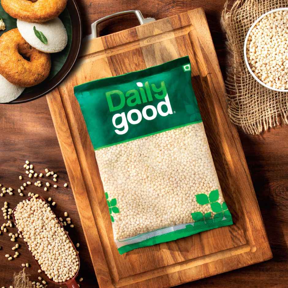 Daily Good Unpolished Urad White Whole - Gota