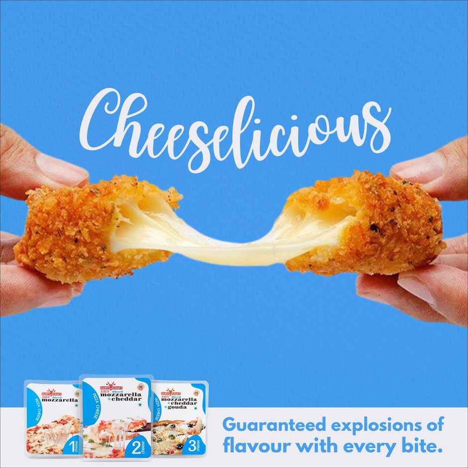 Dairy Craft John Diced 2 Cheese (Mozzarella + Cheddar)