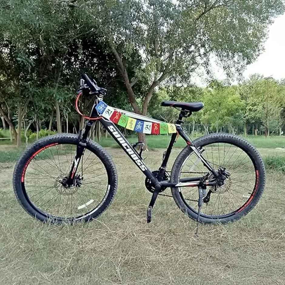 TiyuTrendzz Tibetan Buddhist Prayer Flags for Motorbike/Bike and Cycle | Small