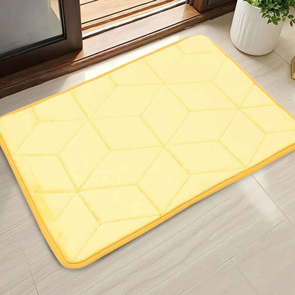 Status Memory Foam Mat 38 Cm x 58 Cm - Yellow