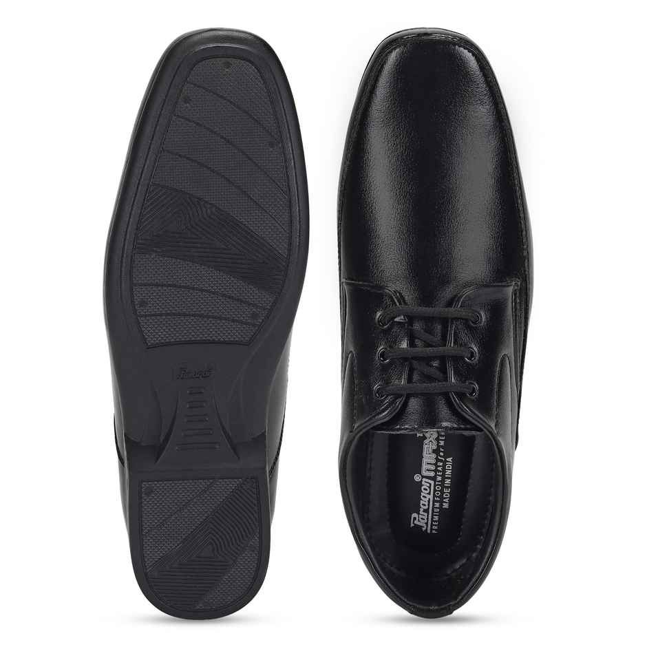 Paragon Men's Black Pvc Formal Shoes K11239G UK 7