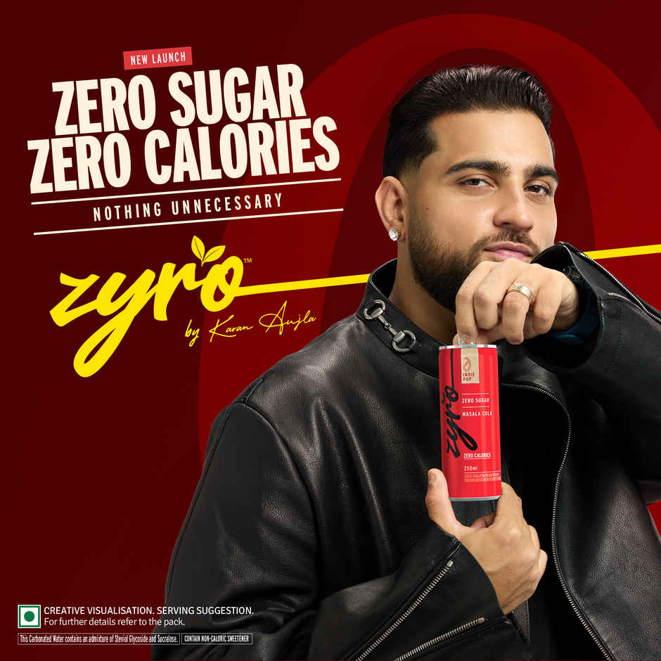 Zyro by Karan Aujla Masala Cola| Zero Sugar